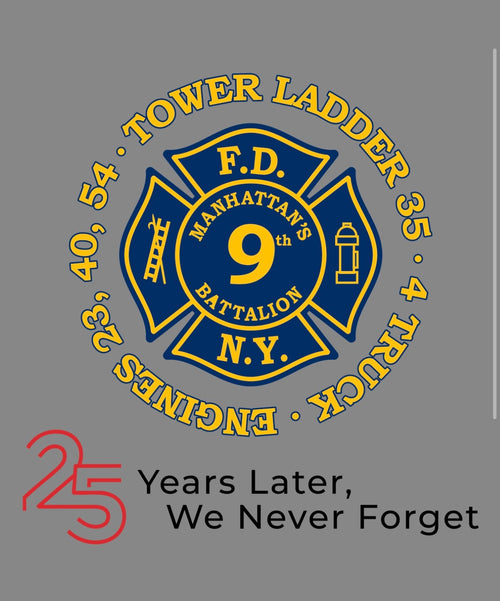 9th Battalion - 25th Anniversary Memorial Shirts