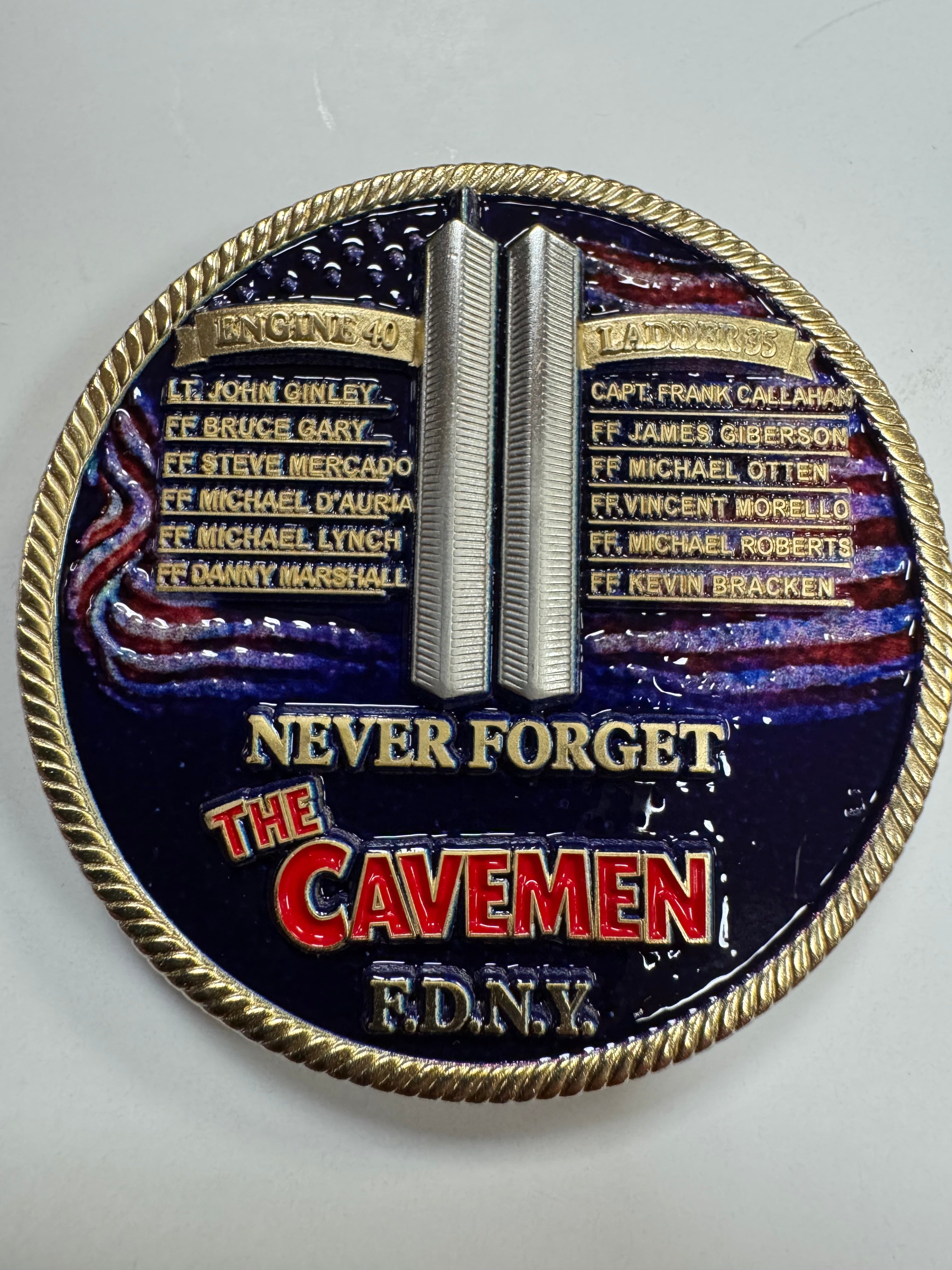 Challenge Coin 25th Anniversary 9/11