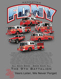 9th Battalion - 25th Anniversary Memorial Shirts